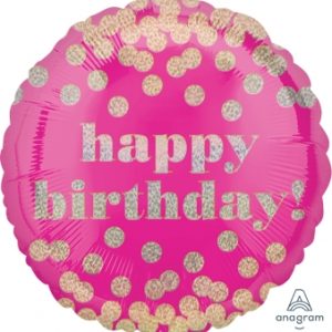 Happy Birthday Dotty 18" Balloon