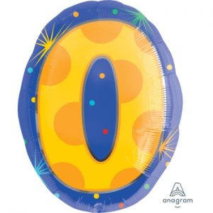 #0 Confetti Dots 18" Balloon