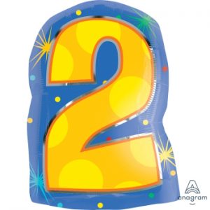 #2 Confetti Dots 18" Balloon