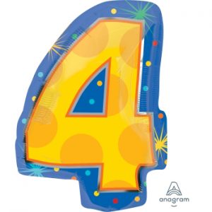 #4 Confetti Dots 18" Balloon