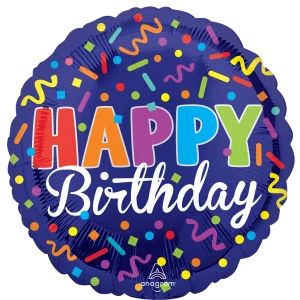 HAPPY BIRTHDAY PARTY 18" Balloon