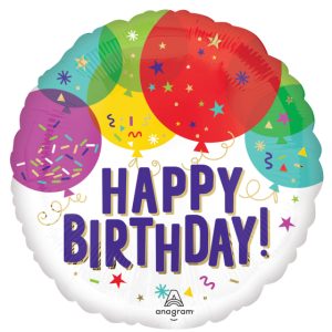 Birthday Balloons 18" Balloon