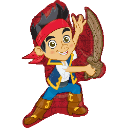 Jack & The Neverland Supershape Balloon