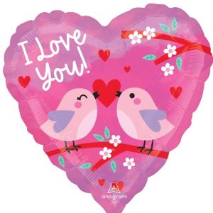 I Love You Birds 18" Balloon