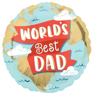 Happy Father's day 9″ Air-filled Balloon