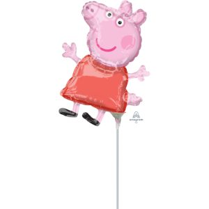 Mini Shape Peppa Pig 14" Air-filled Balloon