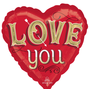 Just My Type Love You 9" Air-Filled Balloon