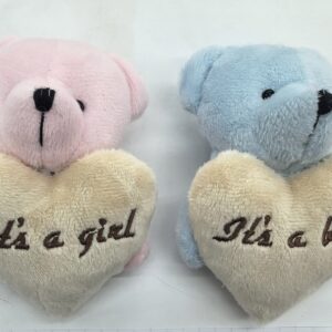 12CM It's Girl/ It's Boy Bear with Heart on the Pick (ETA SEP)